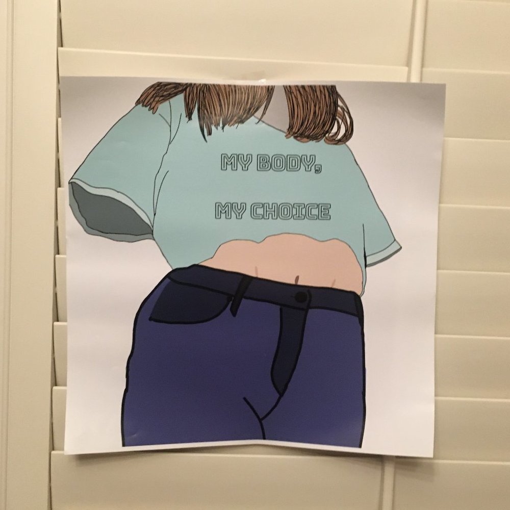 My Body, My Choice Poster - Redbubble